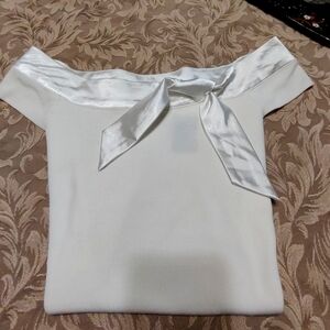 🍒🌹🍒 Superb Dolce Cabo NWT Vintage Deadstock Y2K Ivory Satin Camisole Tank